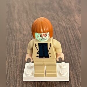 LEGO MARVEL Mini-Figure Minifig Aldrich Killian Glow In The Dark Head